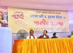 এবারের দুর্গাপূজা বিশেষ আনন্দে পরিণত হয়েছে: প্রধান উপদেষ্টা