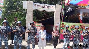 পূজামণ্ডপের নিরাপত্তায় কোস্টগার্ড