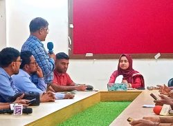 কাশিয়ানীতে নব নিযুক্ত  উপজেলা নির্বাহী কর্মকর্তার  সাথে  সাংবাদিকদের মতবিনিময় সভা অনুষ্ঠিত। 