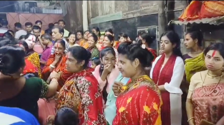 নানা আয়োজনে কলাপাড়ায় শ্যামাপূজা উদযাপিত।