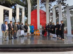 মোল্লাহাটে শহীদ দিবস ও আন্তর্জাতিক মাতৃভাষা দিবস উদযাপিত