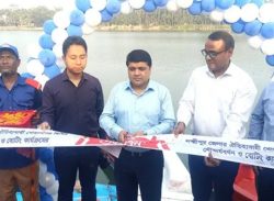 লক্ষ্মীপুরে ঐতিহ্যবাহী খোয়াসাগর দিঘির সৌন্দর্যবর্ধন ও বোটিং কার্যক্রমের উদ্বোধন