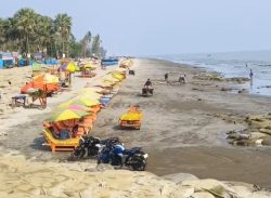 পর্যটক আকর্ষনে ঈদকে ঘিরে কুয়াকাটায় চলছে শেষ সময়ের প্রস্তুতি/