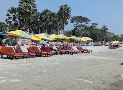 রমজানে পর্যটক শূন্য কুয়াকাটা সৈকত।। 