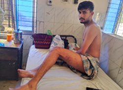 কলাপাড়ায় যুবককে পেটালেন সেনা সদস্য।। থানায় অভিযোগ।। 