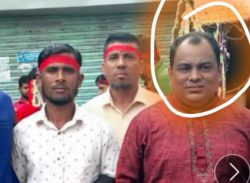 ডেভিল হান্ট অভিযানে কলাগাছিয়া ইউপি চেয়ারম্যান মাঈনুল সিকদার ডিবির হাতে গ্রেফতার।