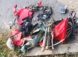 কলাপাড়ায় সড়ক দূর্ঘটনায় মোটরসাইকেল চালক নিহত।।
