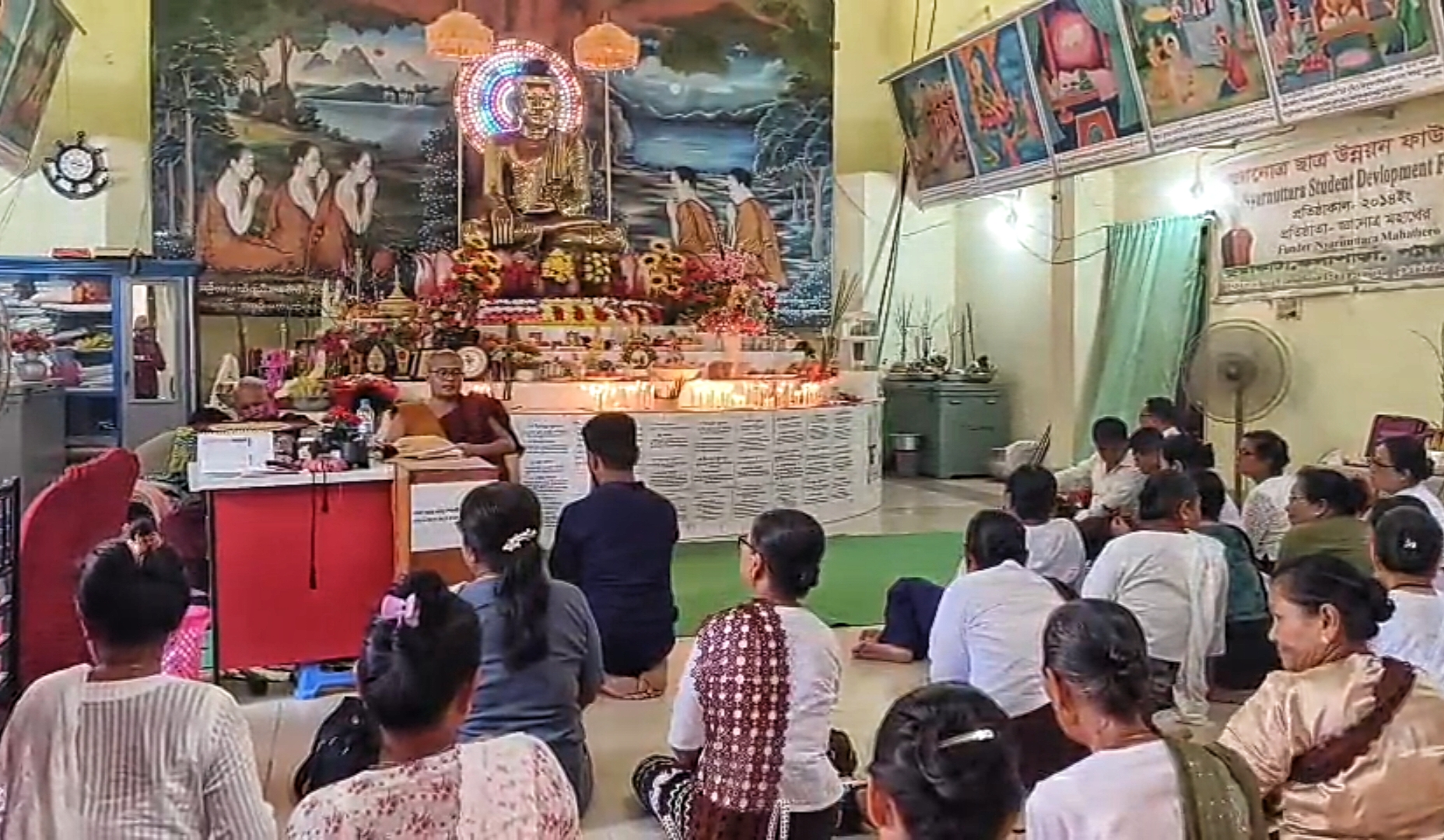 কুয়াকাটায় নানা আয়োজনে বুদ্ধ পূর্ণিমা উদযাপন।। 