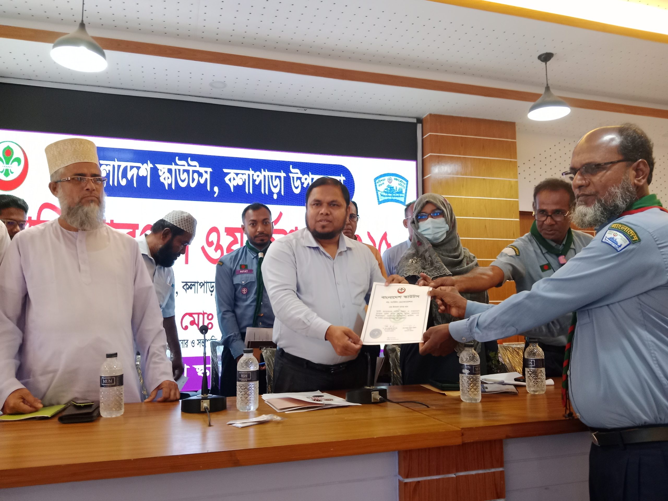 কলাপাড়া স্কাউটস মাল্টিপারপাস ওয়ার্কশপ অনুষ্ঠিত।।