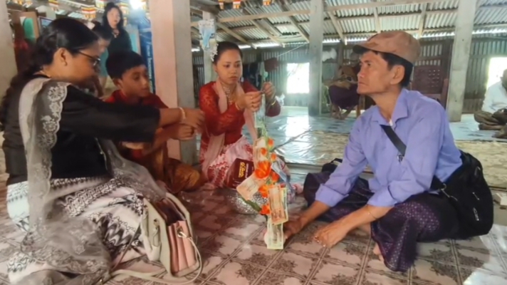 কলাপাড়ায় নানা আয়োজনে উদযাপিত হচ্ছে রাখাইনদের গুরুদক্ষিনা উৎসব/