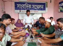 কলাপাড়ায় মাইজভান্ডারি খানকার জমির টাকা আত্মসাত ও প্রতারনার অভিযোগে চাচা ও চাচাতো ভাইদের বিরুদ্ধে সংবাদ সম্মেলন।। 