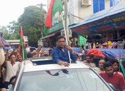 গোপালগঞ্জের কাশিয়ানীতে মহেশপুর ইউনিয়ন  বিএনপির কর্মী  সভা