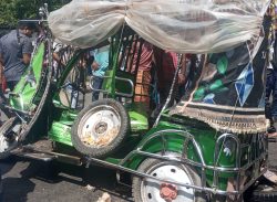 কাশিয়ানীতে বাস-ইজিবাইক সংঘর্ষে নিহত ৪