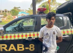 পটুয়াখালী র‍্যাবের অভিযানে বরিশাল কোতয়ালী থানার চাঞ্চল্যকর ধর্ষন ও ধর্ষন পরবর্তী আত্মহত্যা পরোচনায় অভিযুক্ত বরগুনা বেতাগী থানা এলাকা হতে গ্রেফতার।