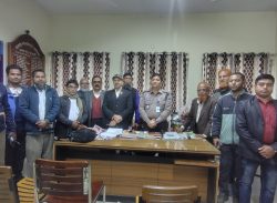 মোল্লাহাটে নবাগত ওসি’র সাথে সাংবাদিকদের  সৌজন্য সাক্ষাৎ । 