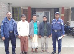 ত্রিশালে আন্তঃজেলা অটোরিকশা চোরচক্রের ৩ সদস্য গ্রেপ্তার