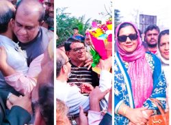 বাগেরহাট -২ আসনের বিএনপি মনোনীত এমপি প্রার্থী জাকিরের মোল্লাহাটে পথসভা।