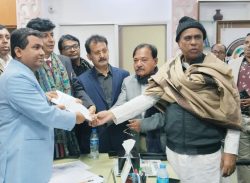 মোল্লাহাটে বাগেরহাট-১ আসনের বিএনপি মনোনীত প্রার্থীর মনোনয়নপত্র দাখিল।