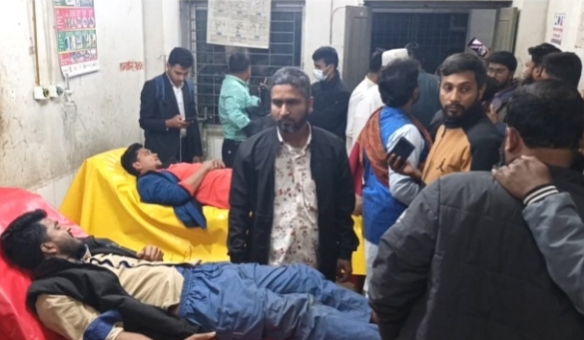 লক্ষ্মীপুরে জামায়াত–বিএনপি সংঘর্ষে আহত ১৫