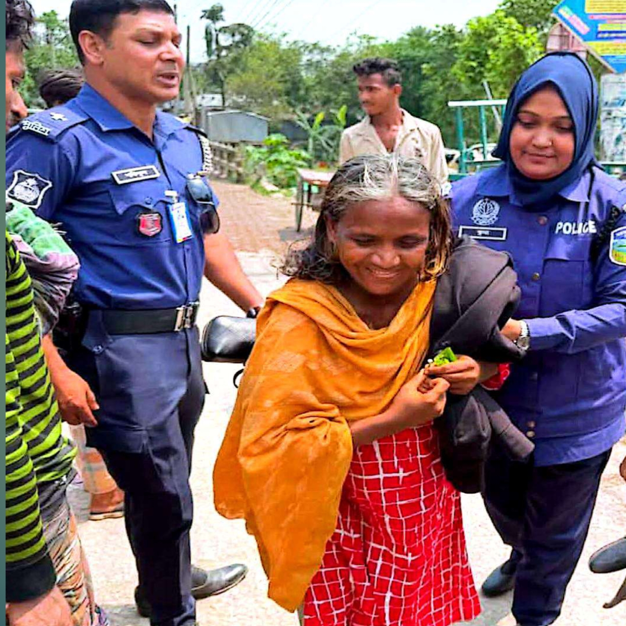 ত্রিশালে অসহায় অন্তঃসত্ত্বা নারী উদ্ধার, নিরাপদ আশ্রয়ে প্রেরণ