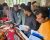 পটুয়াখালীর গলাচিপায় সমুদ্রে ট্রলার ডুবি ঘটনার উদ্ধার হওয়া জেলের পাশে ইউএনও