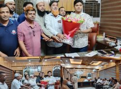 কলাপাড়ায় শিক্ষক নেতৃবৃন্দের সাথে উপজেলা নির্বাহী অফিসারের মতবিনিময়।। 